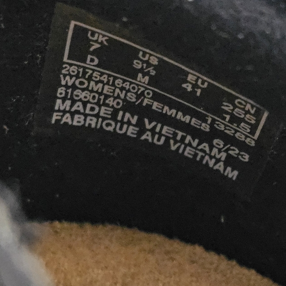 Clarks SHARON RAE Lace Up Black Leather Wedge Comfort Oxford Shoes Women's 9.5 - Picture 7 of 16